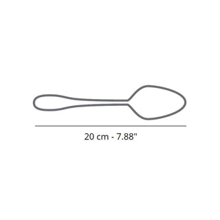 Broggi Gualtiero Marchesi dessert spoon stainless steel - Buy now on ShopDecor - Discover the best products by BROGGI design