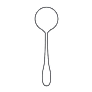 Broggi Gualtiero Marchesi soup spoon stainless steel - Buy now on ShopDecor - Discover the best products by BROGGI design