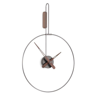 Nomon Micro Daro wall clock Graphite - Buy now on ShopDecor - Discover the best products by NOMON design
