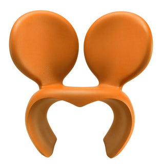 Qeeboo Don't F**K With The Mouse armchair Qeeboo Orange - Buy now on ShopDecor - Discover the best products by QEEBOO design