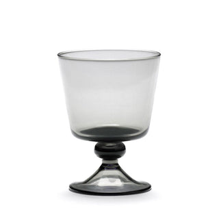 Serax La Mère white wine glass smoky grey h. 11 cm. - Buy now on ShopDecor - Discover the best products by SERAX design