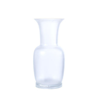 Venini Frozen Opalino 706.38 vase crystal sandblasted h. 30 cm. - Buy now on ShopDecor - Discover the best products by VENINI design
