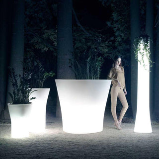 Vondom Bones vase h.220 cm LED bright white by L & R Palomba - Buy now on ShopDecor - Discover the best products by VONDOM design